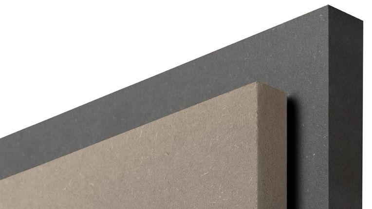 Picture Innovus Sand Grey and Black MDF